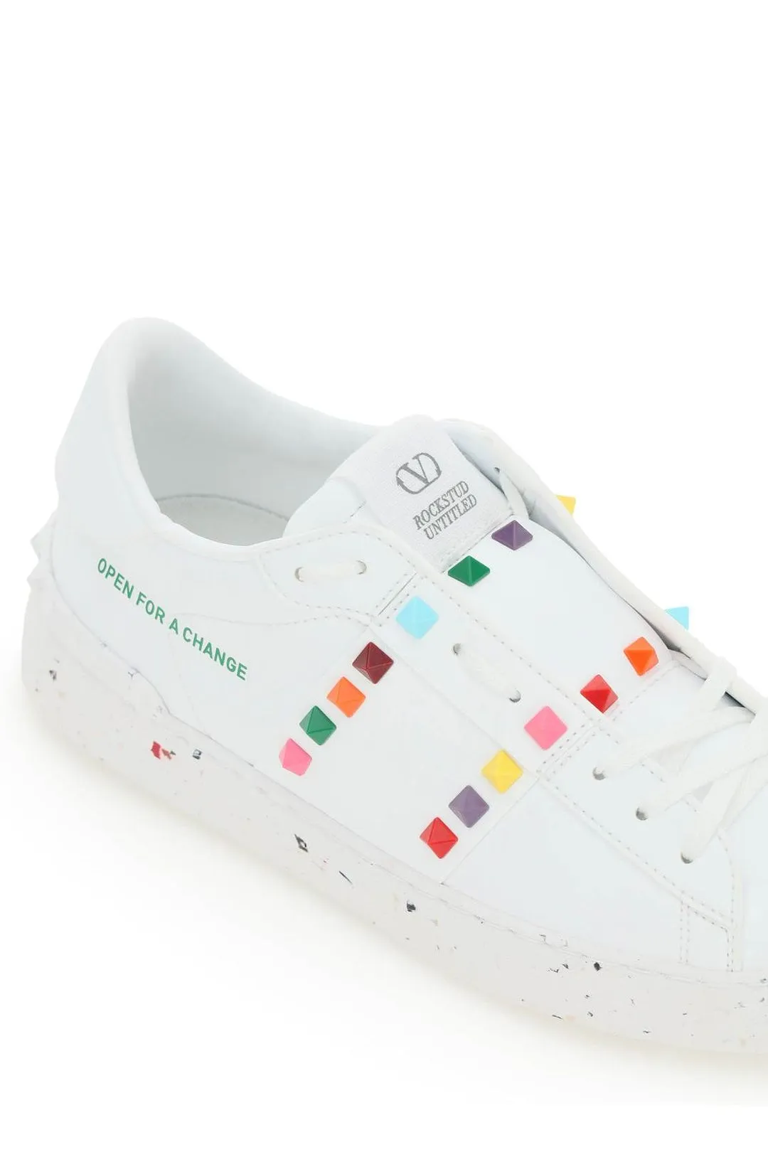 Valentino Garavani Rockstud Open For A Change Sneakers