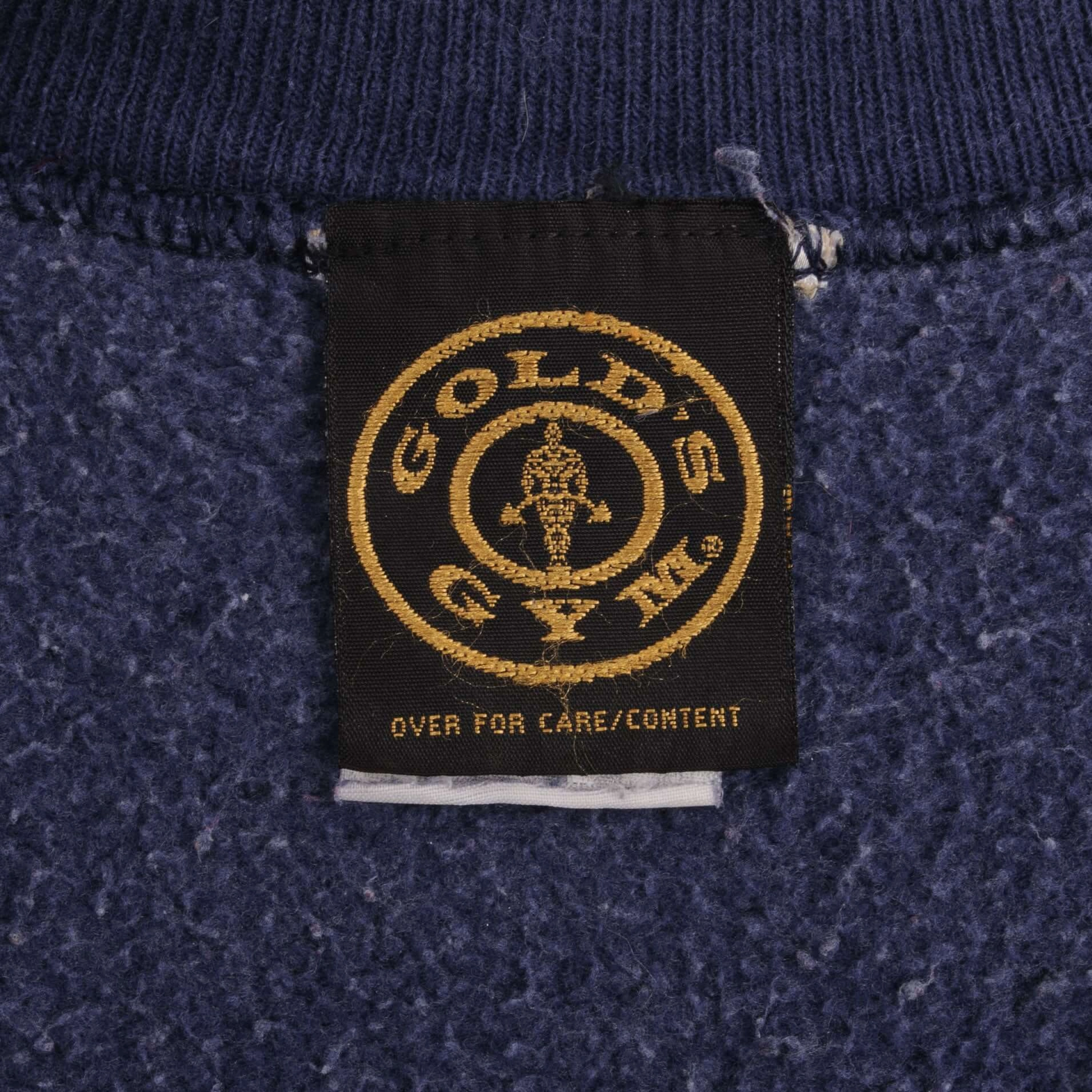 VINTAGE GOLD'S GYM SAN FRANCISCO SWEATSHIRT 1990S SIZE MEDIUM MADE IN USA