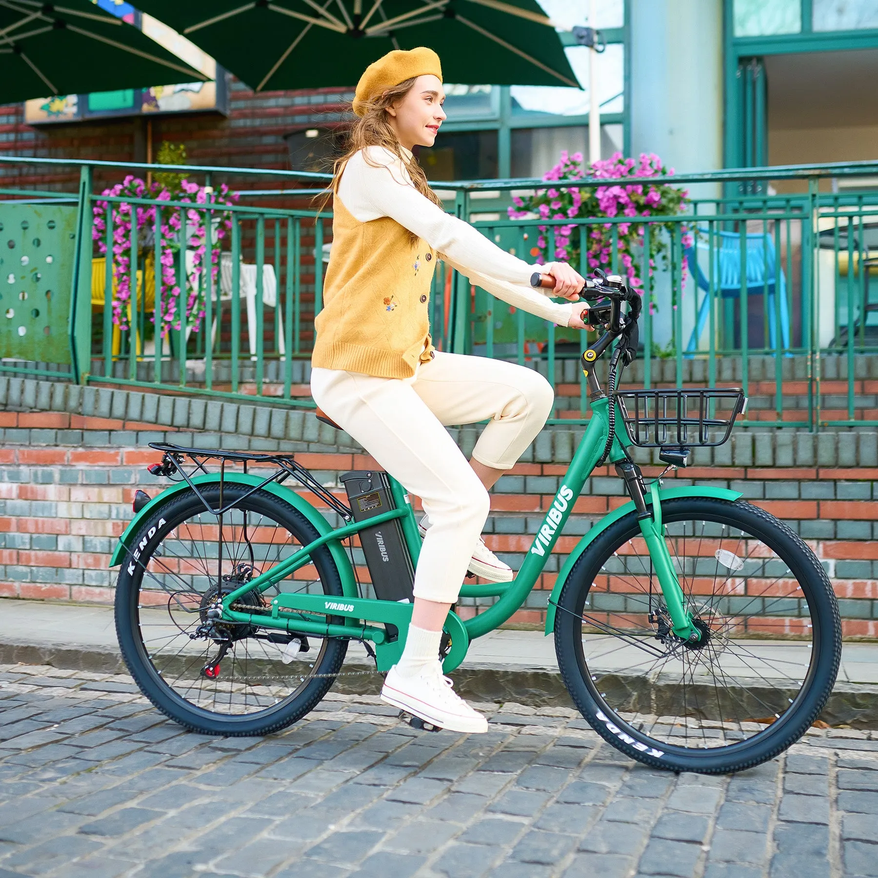 Viribus BZ1 Step-Thru Electric Bike