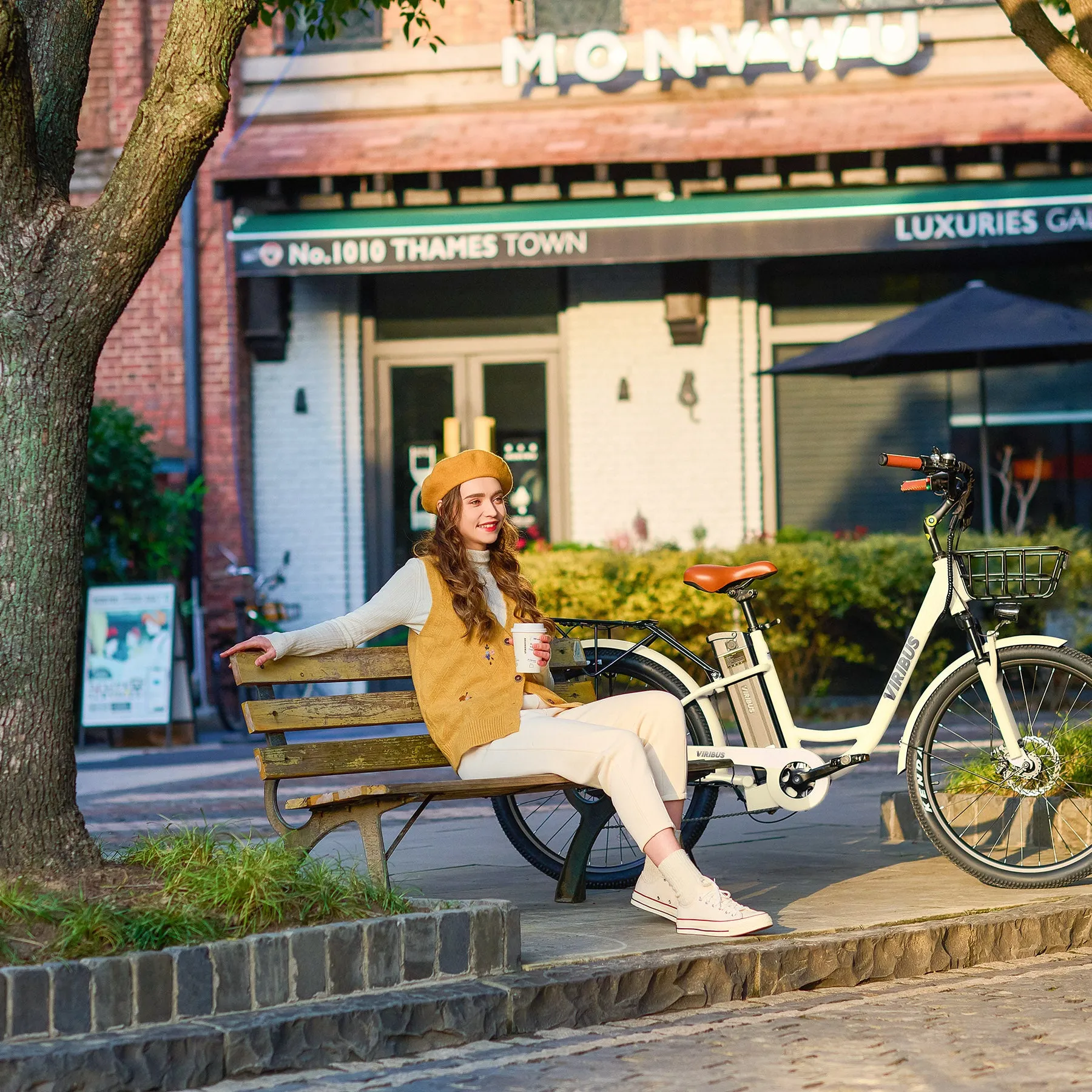 Viribus BZ1 Step-Thru Electric Bike