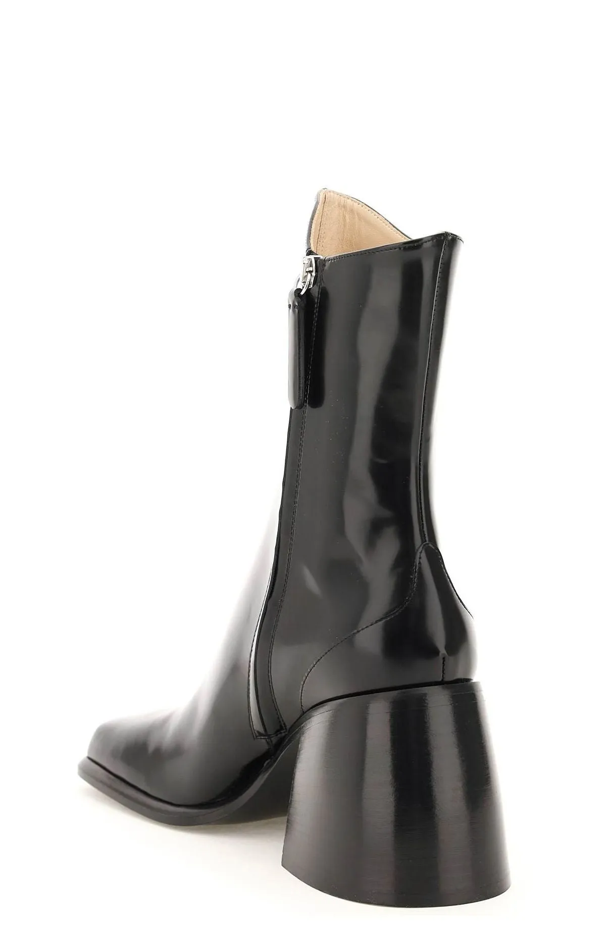 Wandler Ella Square-Toe Ankle Boots