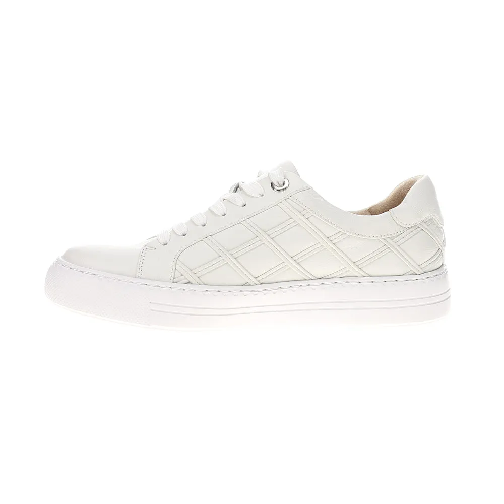 Yashi Quilted Lace Up Sneakers