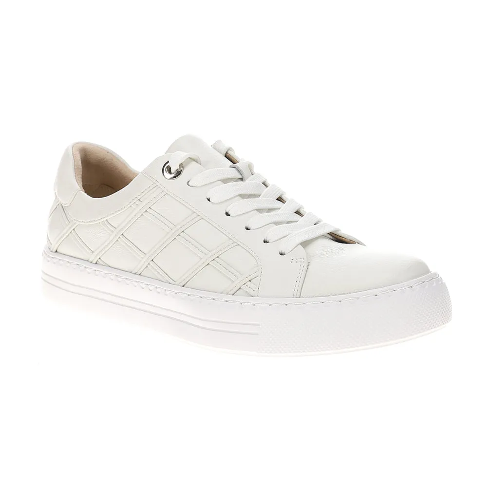 Yashi Quilted Lace Up Sneakers