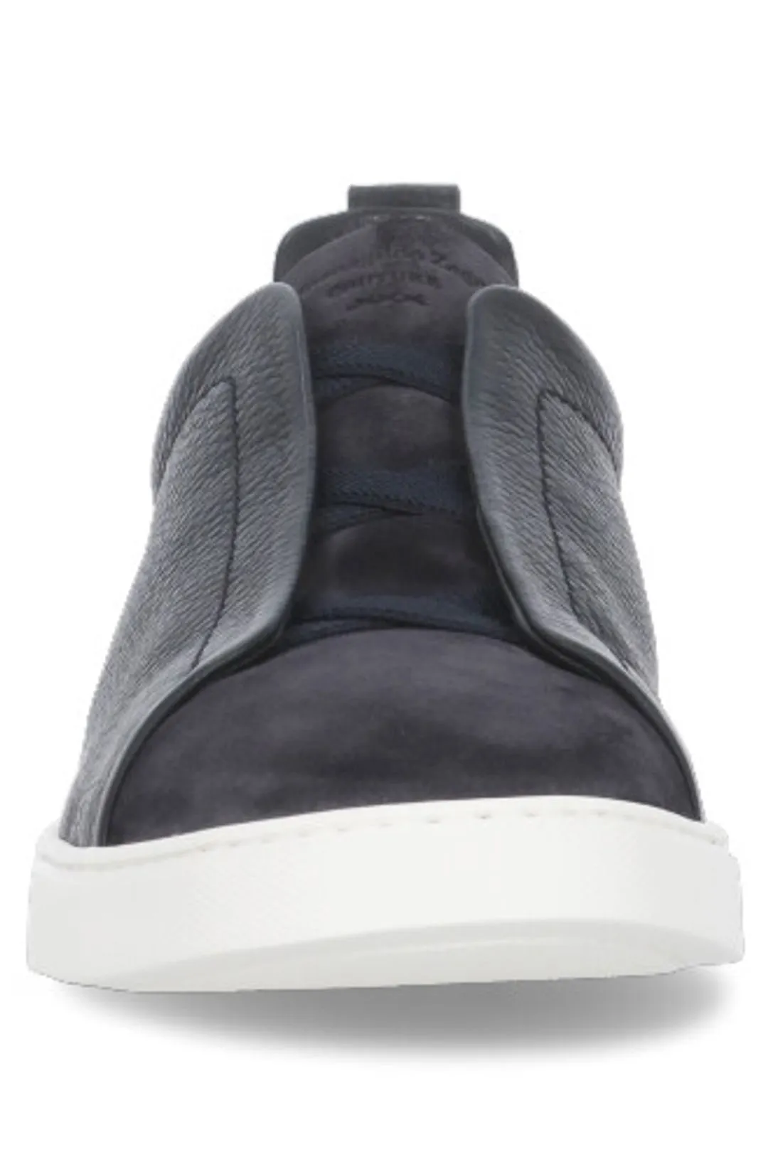 Z Zegna Triple Stitch Lace-Up Sneakers